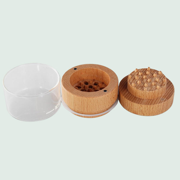 GR8TR Grinder von RYOT | nur €49,95 | Massivholz und Glas